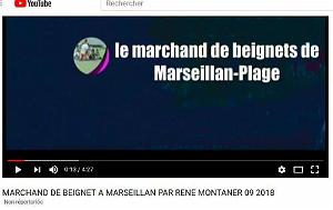 LE MARCHAND DE BEGNETS DE MARSEILLAN PLAGE SEPT 2018